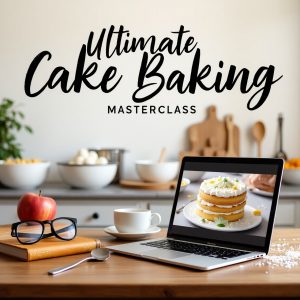 Flux_Dev_A_warm_and_inviting_bakery_scene_featuring_a_beautifu_1 The Ultimate Cake Baking Masterclass (Video Course)