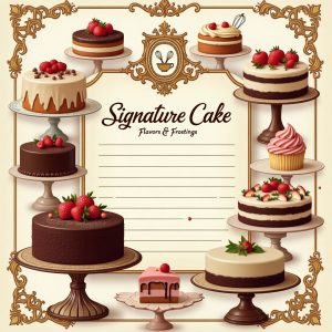 Flux_Dev_a_breathtakingly_detailed_illustration_of_a_Digital_R_1 Digital Recipe Book: Signature Cake Flavors & Frostings